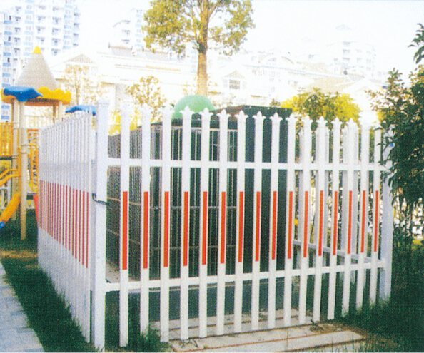 罗城PVC865围墙护栏